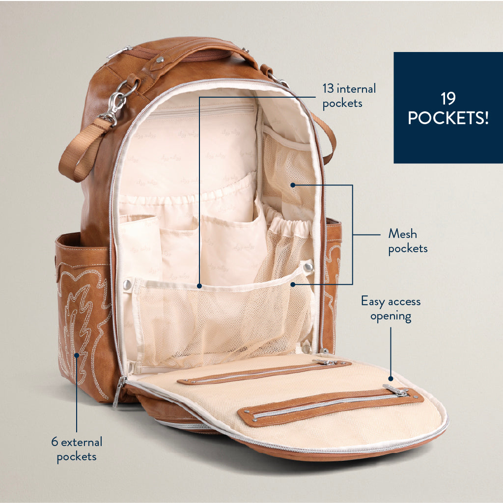 Saddle Boss Plus™ Large Diaper Bag Backpack