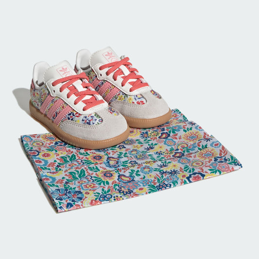 Samba OG x Liberty London Elastic Lace Kids Shoe