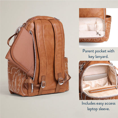 Saddle Boss Plus™ Large Diaper Bag Backpack